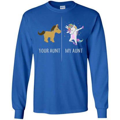 Family T-shirt Your Aunt My Aunt Royal