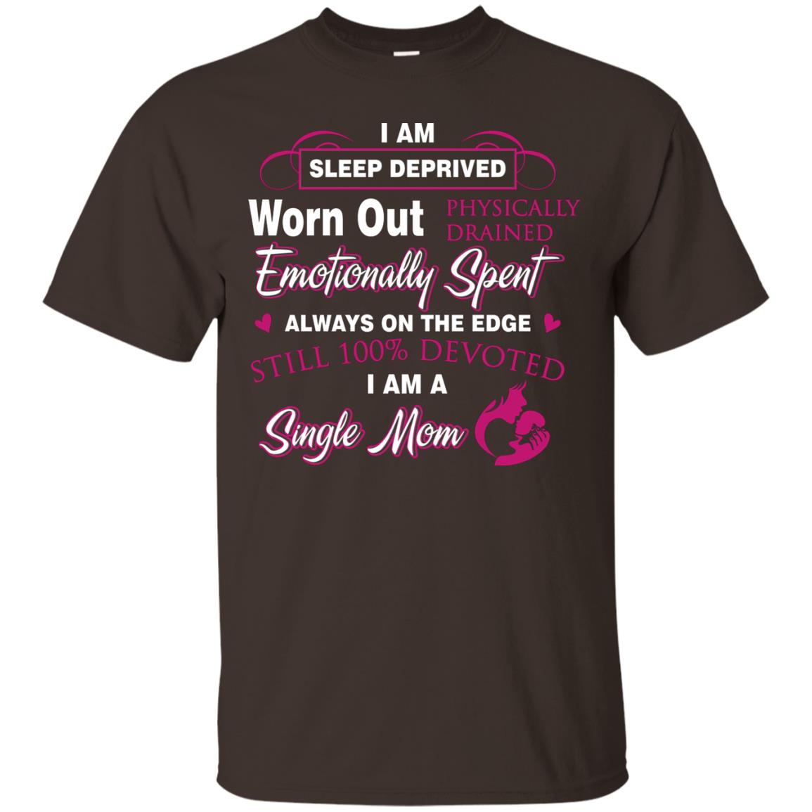 Always On The Edge Still 100_ Devoted I Am A Single Mom Dark Chocolate