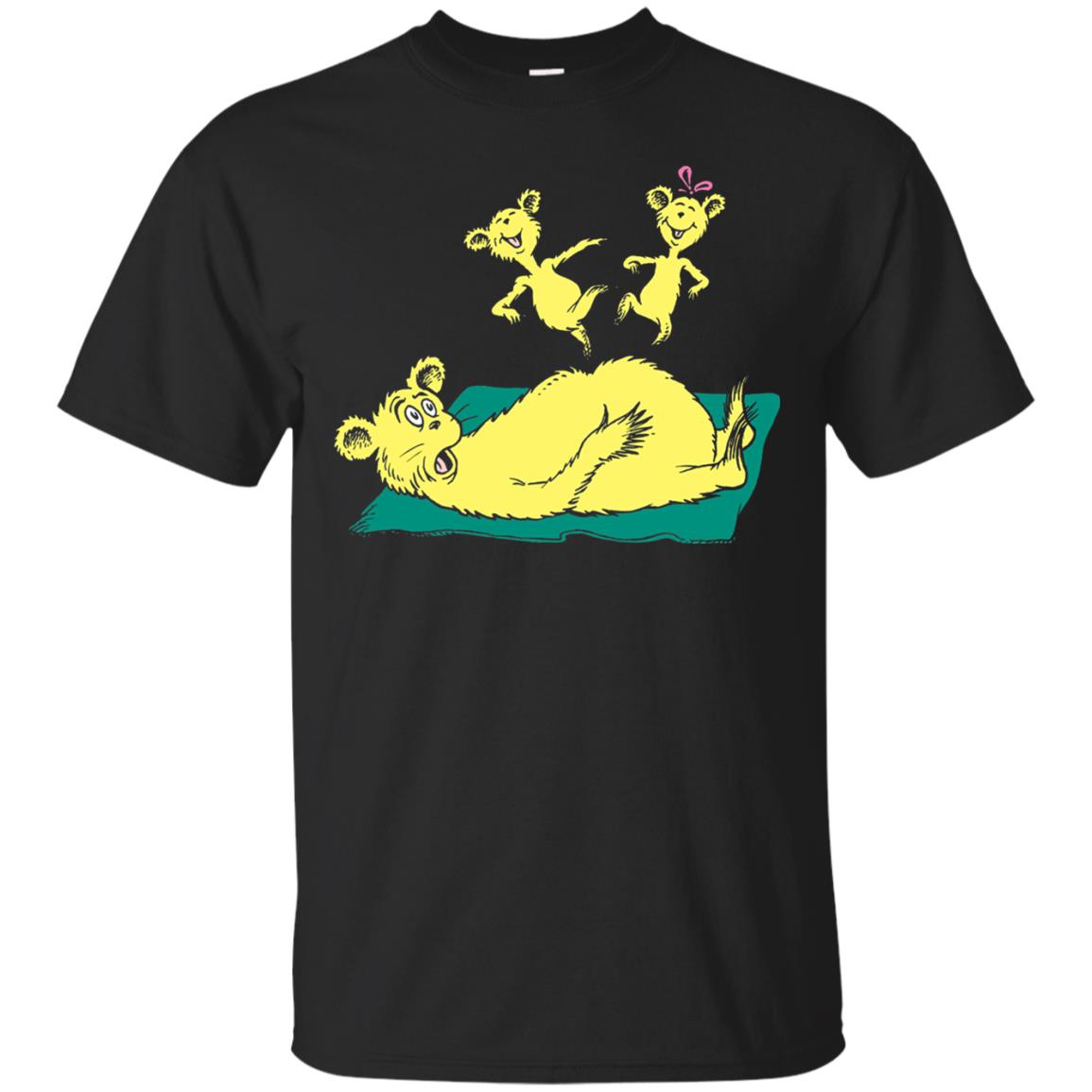 Dr. Seuss Hop On Pop Book Lover T-shirt Black
