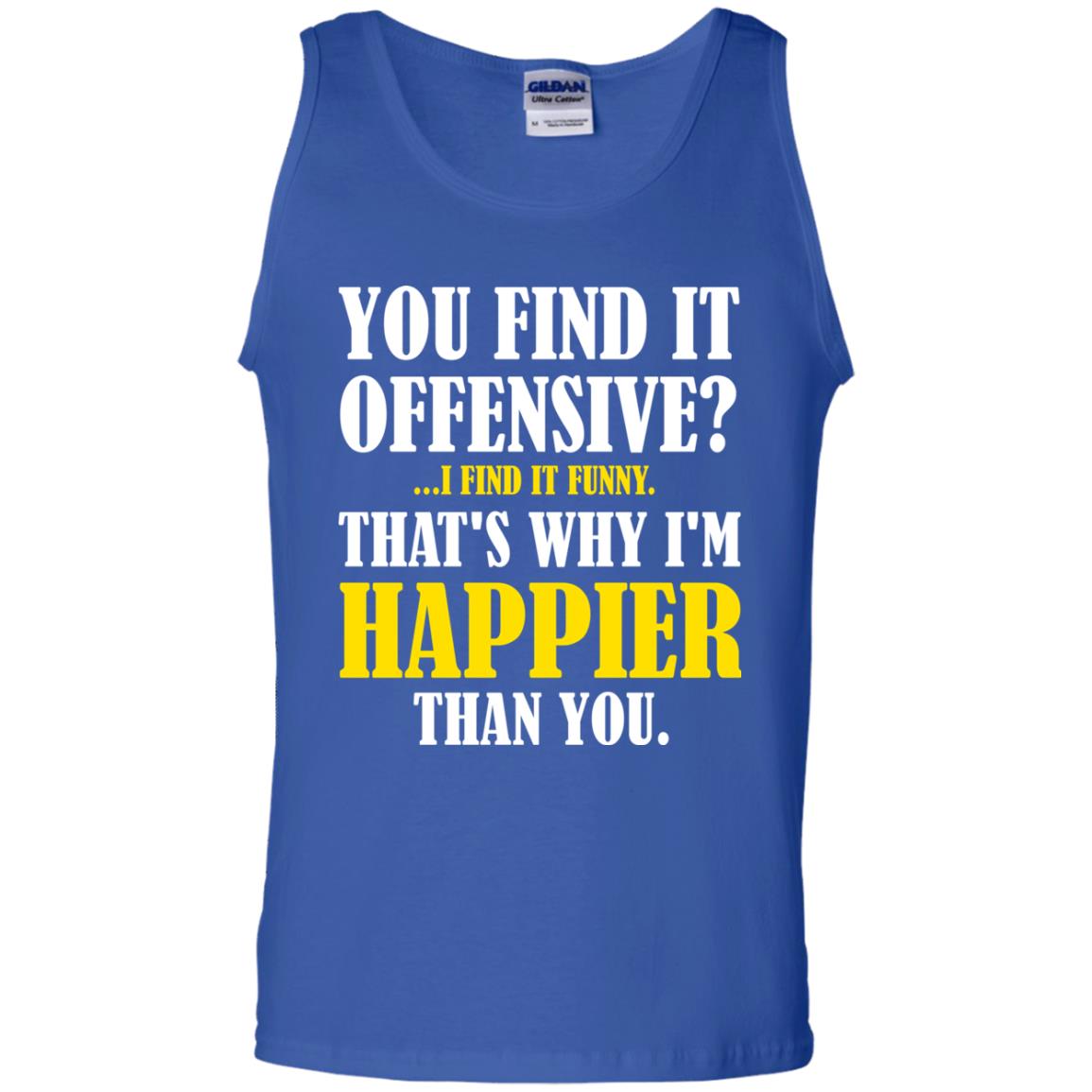 You Find It Offensive I Find It Funny T-shirt Royal