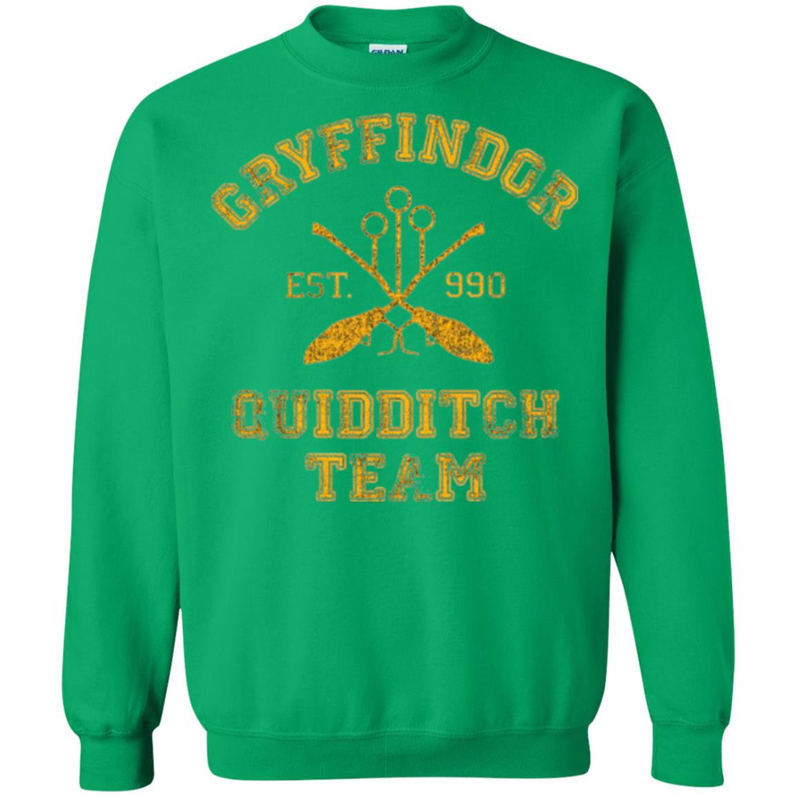 Gryffindor Quidditch Team T-shirt Irish Green