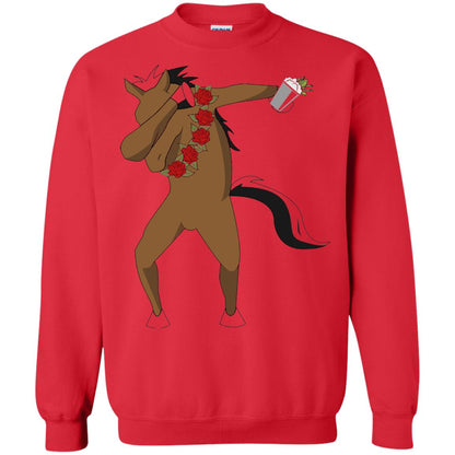 Derby Party 2018 Funny Dabbing Horse Shirt Red