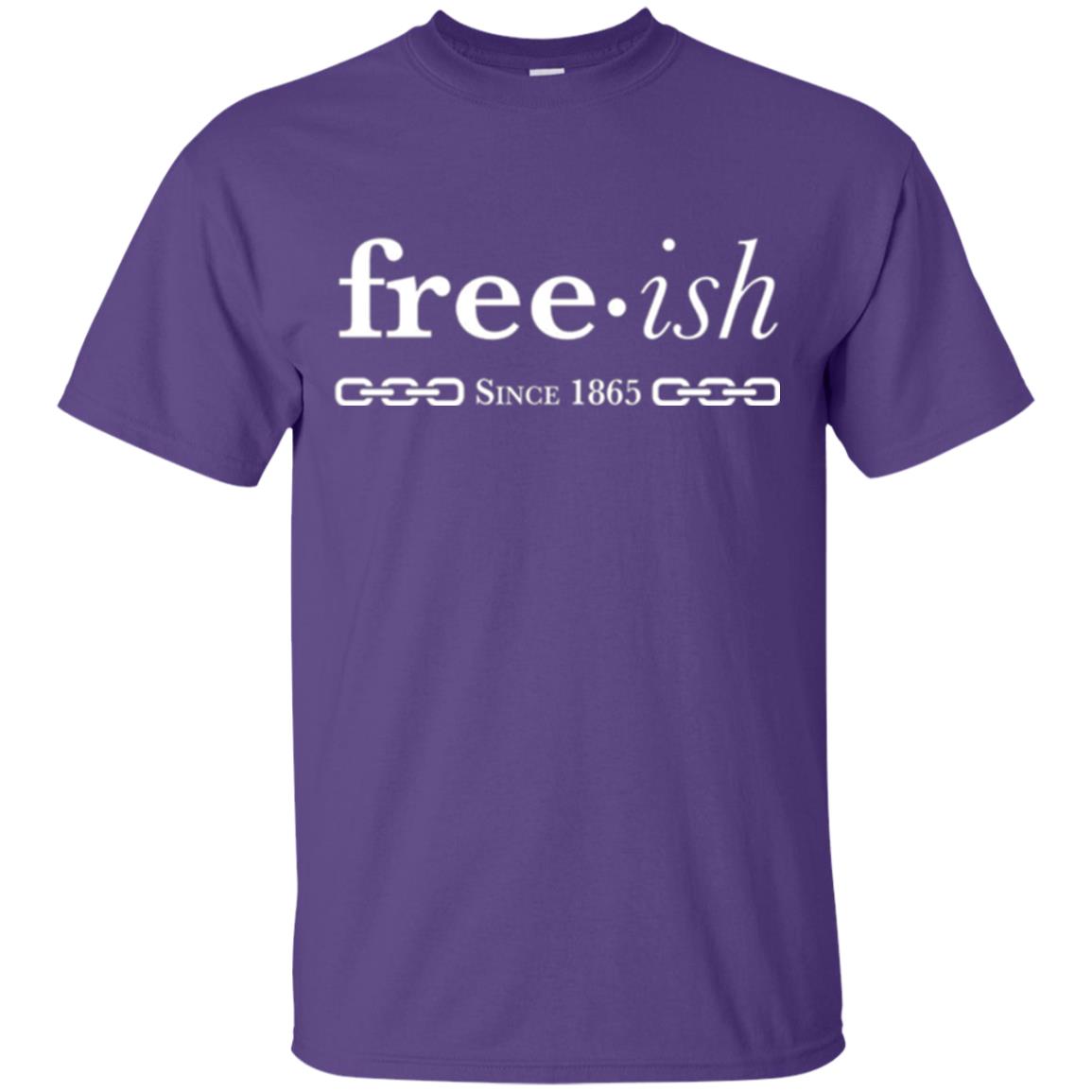 Free-ish Since 1865 Black Pride T-shirt Purple