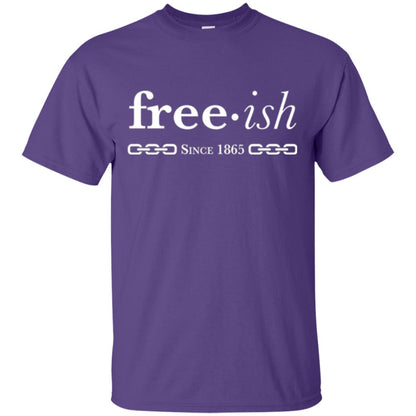 Free-ish Since 1865 Black Pride T-shirt Purple