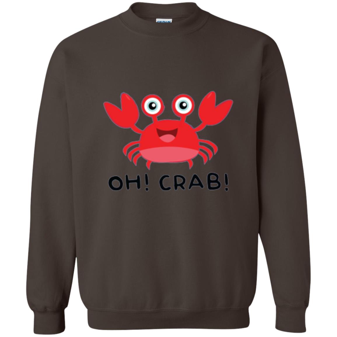 Oh Crab Crab Lover T-shirt Dark Chocolate