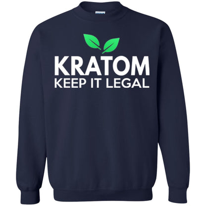 Kratom Keep It Legal T-shirt Navy