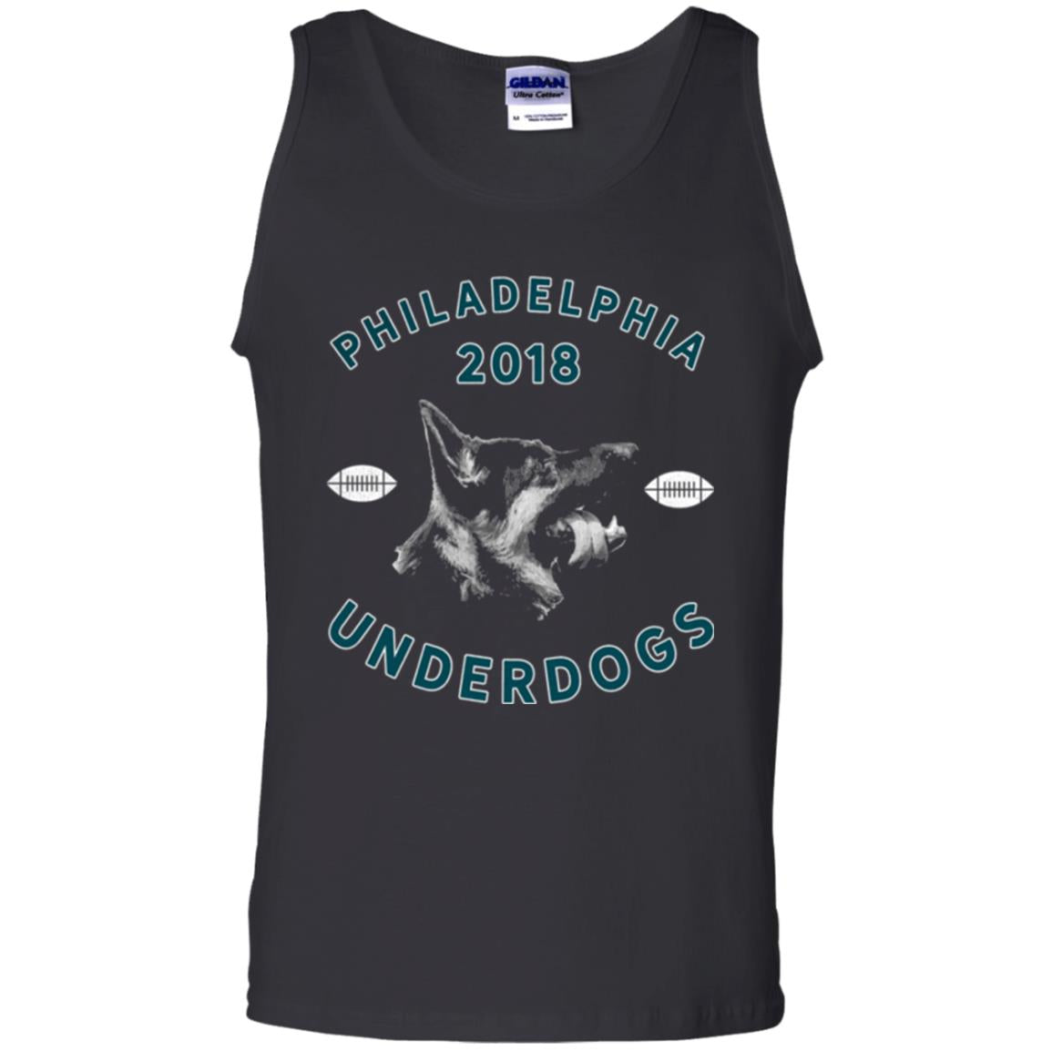 Dog Lover T-shirt Philly Philadelphia Underdogs Lii Game Day Black