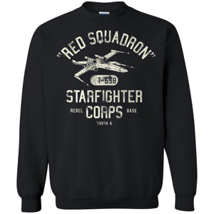 Movie T-shirt Red Squadron Starfighter Rebel Corps Base