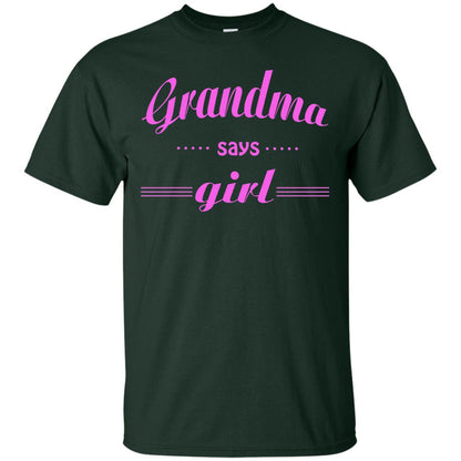 Grandma Say Girl Shirt Forest