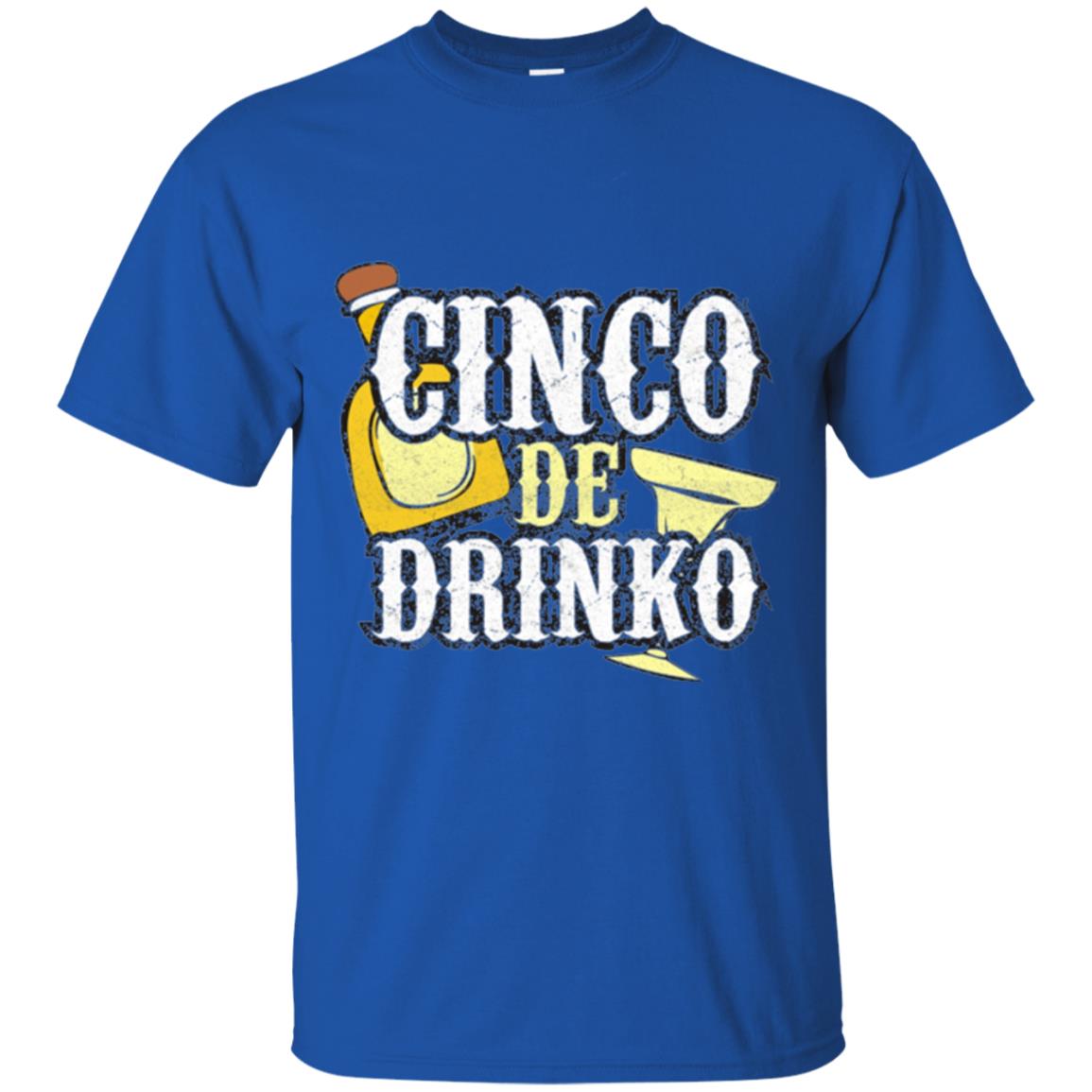 Funny Cinco De Mayo Drinko Celebration T-shirt Royal