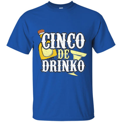 Funny Cinco De Mayo Drinko Celebration T-shirt Royal