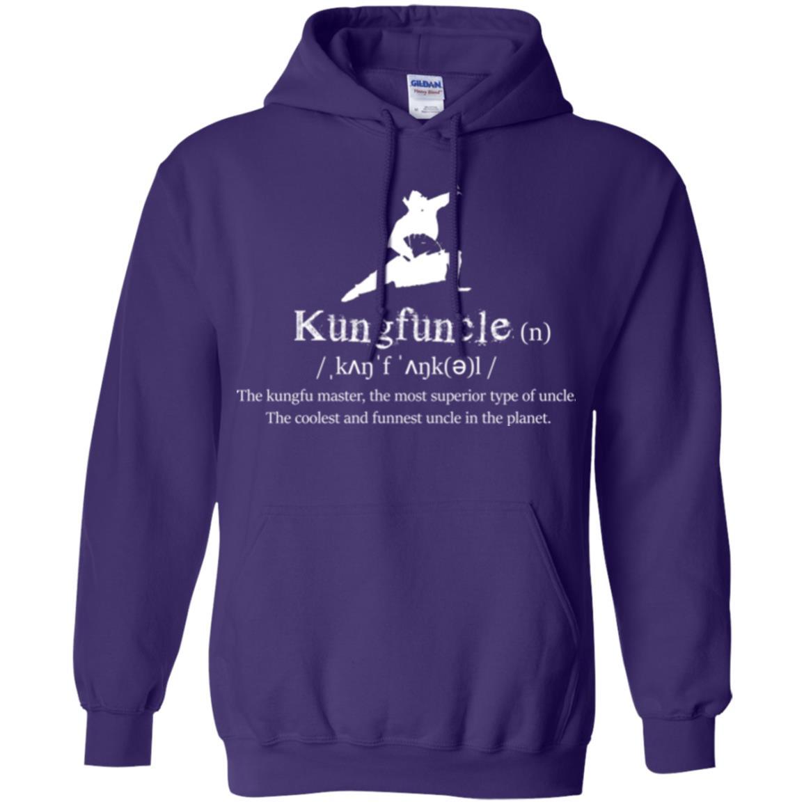 Kungfuncle Definition T-shirt Purple
