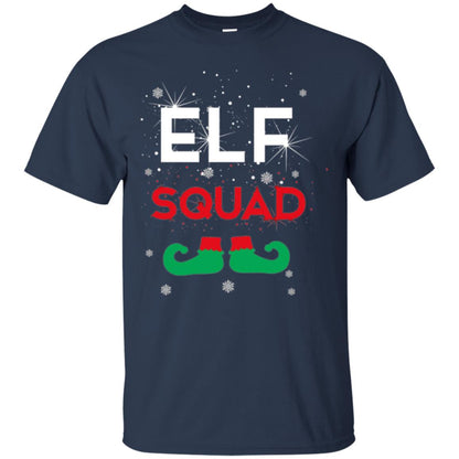 Christmas T-shirt Elf Squad Navy