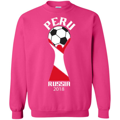 Football Lovers T-shirt Peru Russia 2108 Heliconia