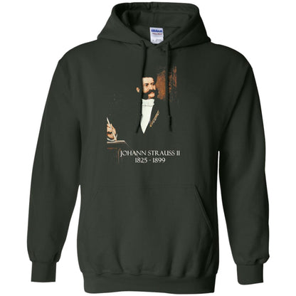 Musician T-shirt Johann Strauss Ii Forest Green