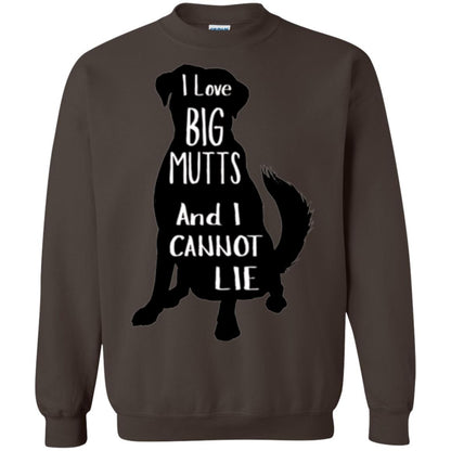 Dog Lovers T-shirt I Love Big Mutts And I Don_t Lie Dark Chocolate