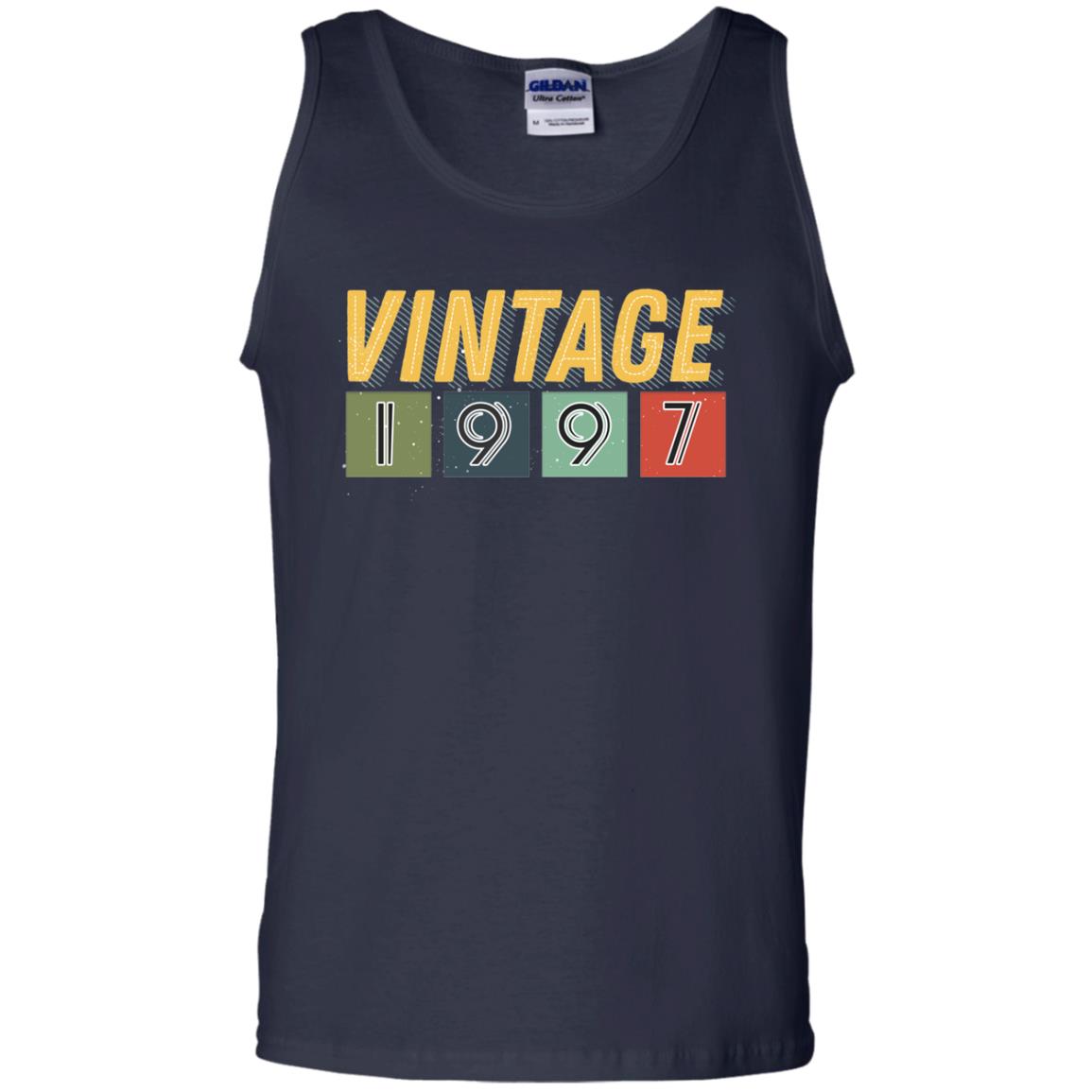 Vintage 1997 21th Birthday Gift Shirt For Mens Or Womens Navy