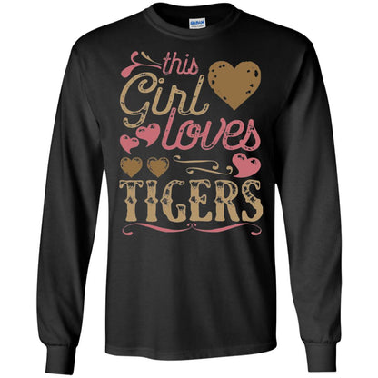 Tigers Shirt This Girls Love Tiger Black