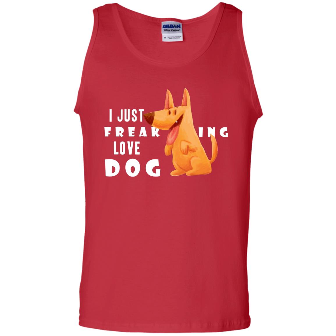 I Just Freaking Love Dog Shirt Red