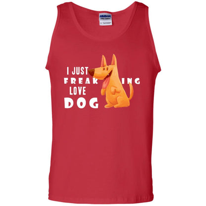 I Just Freaking Love Dog Shirt Red