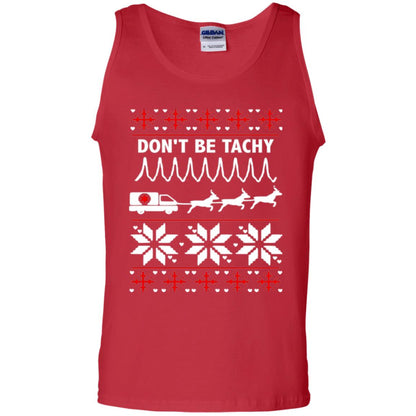 Cardiac Nurse T-shirt Don_t Be Tachy Red