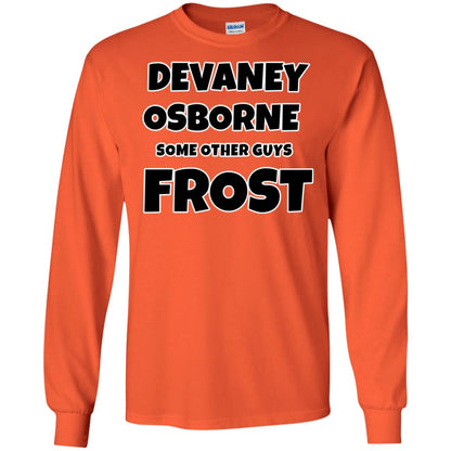 Devaney Osborne Some Other Guys Frost T-shirt Orange