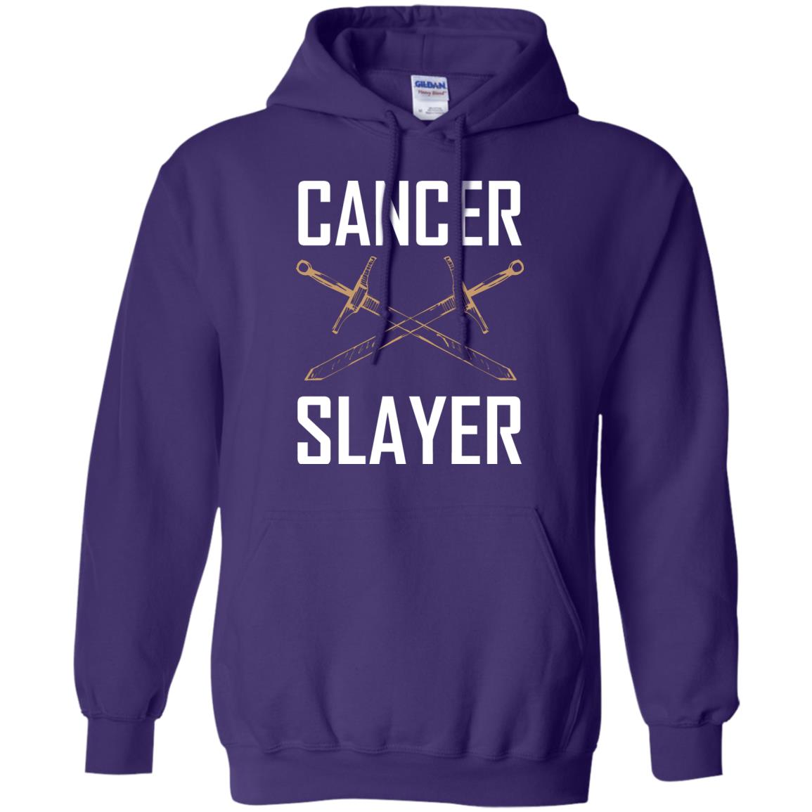 Cancer Slayer Cancer Survivor Shirt Purple