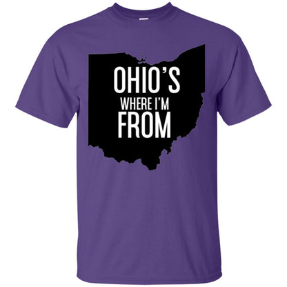 Ohio T-shirt Where I_m From Purple