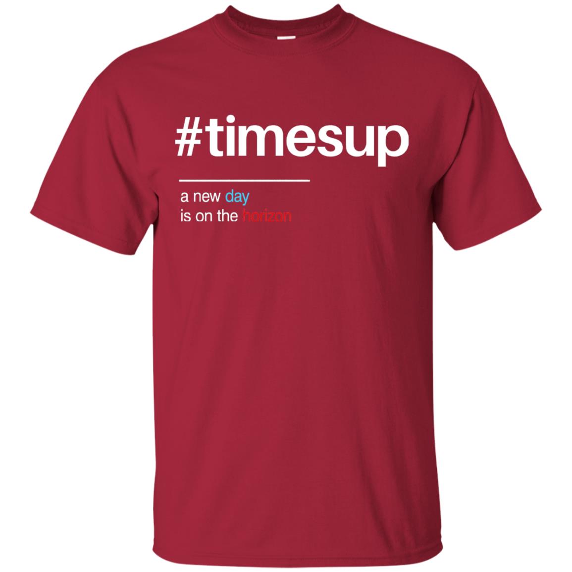 Women_s Right T-shirt Hash Tag Times Up Cardinal