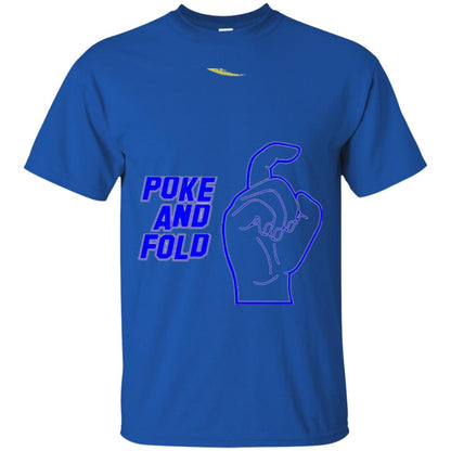 Poke And Fold T-shirt Royal