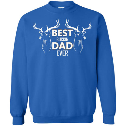Best Buckin_ Dad Ever Daddy Shirt For Father_s Day Royal