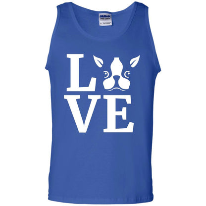 Dog Lovers T-shirt I Love My Boston Terrier Royal