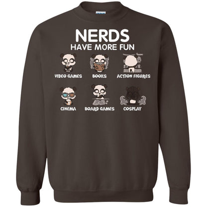 Nerds Have More Fun Video Games Books Action Figures Shirts Dark Chocolate