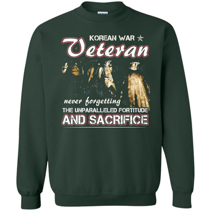 Korean War Veteran Never Forgetting The Unparalleled Fortitude And Sacrifice Forest Green