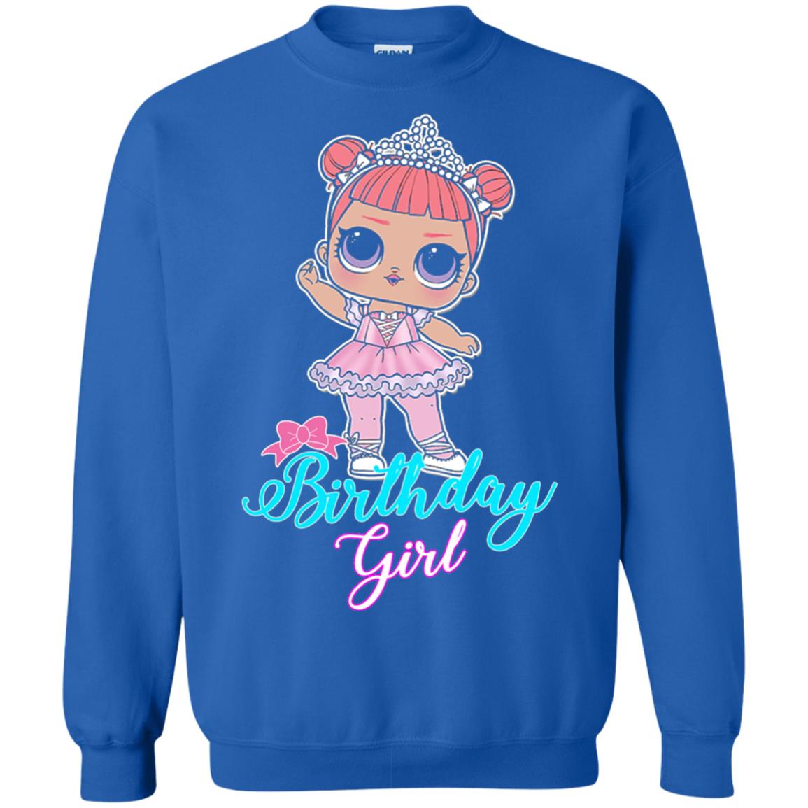 Doll Birthday Girl #squadgoals T-shirt Royal