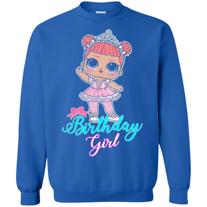 Doll Birthday Girl #squadgoals T-shirt Royal