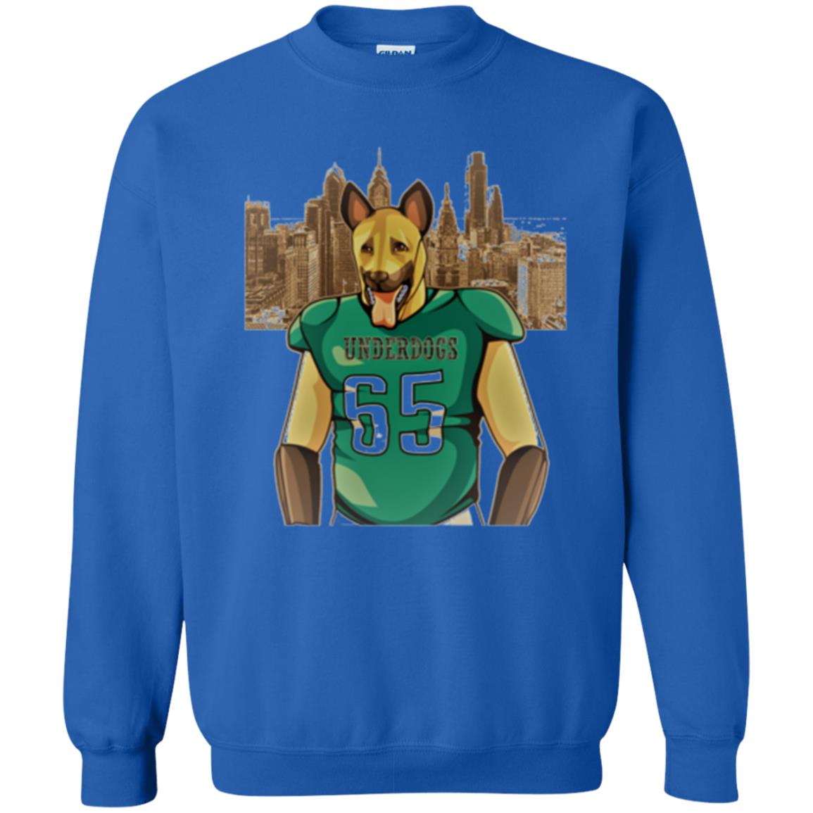 Dog Lover T-shirt Philly Fan Philadelphia Underdogs 2018 Game Day Royal