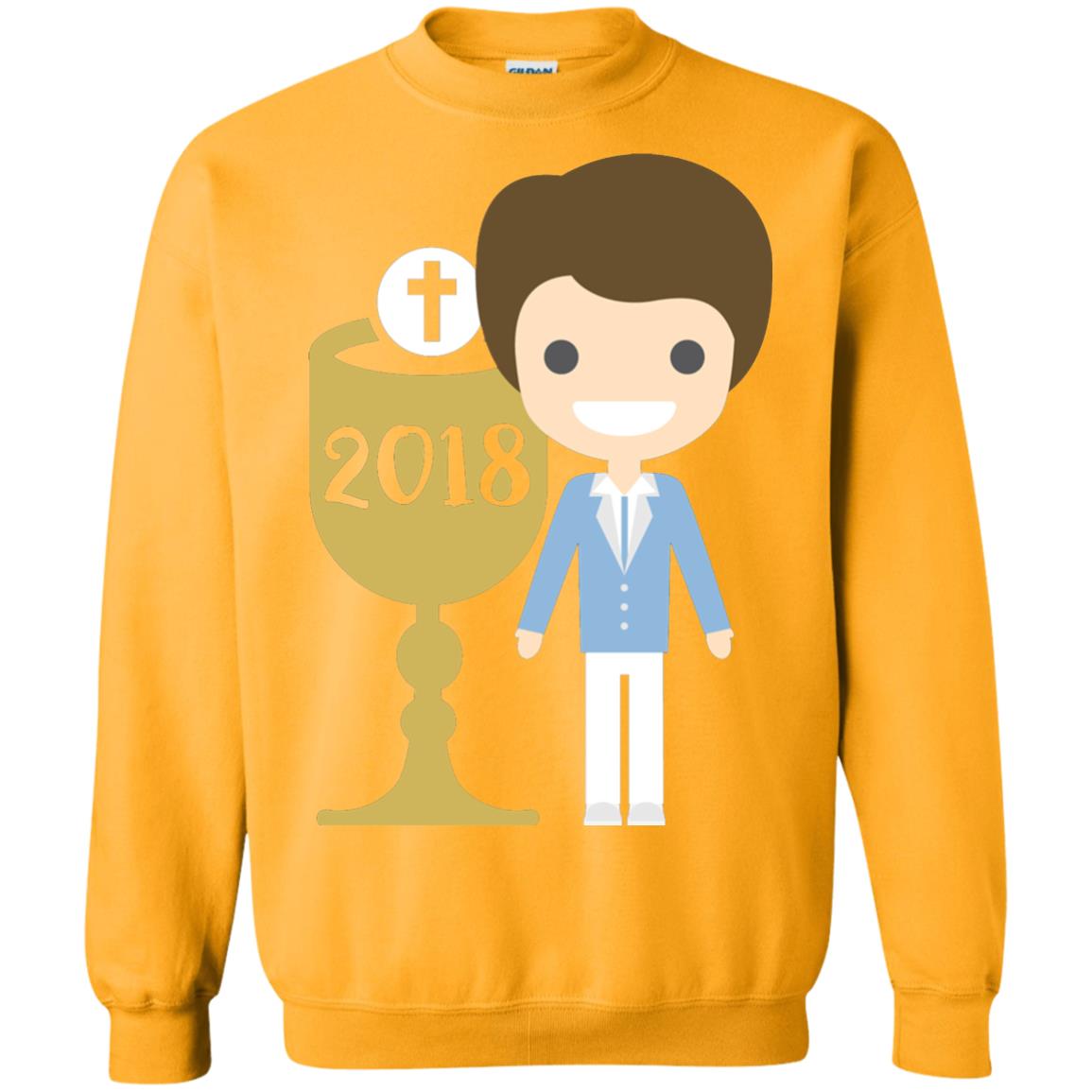 First Communion 2018 1st Holy Communion Shirt Gold
