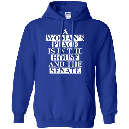 A Wonma_s Place Is In The House And The Senate T-shirt Royal