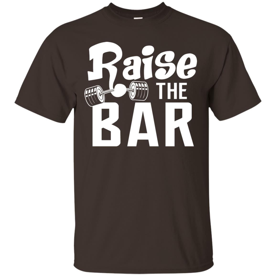 Gymer T-shirt Raise The Bar Dark Chocolate