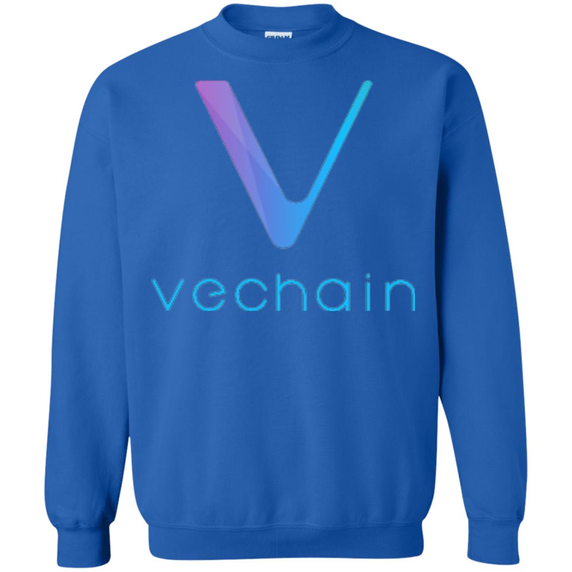 Vechain Ven Cryptocurrency Blockchain T-shirt Royal