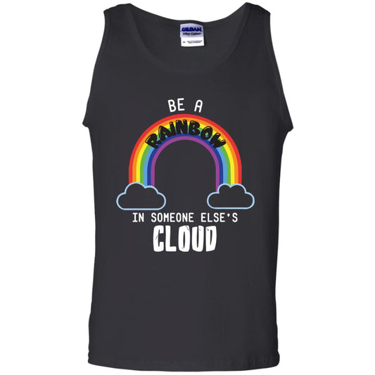 Be A Rainbow In Someone Else_s Cloud Shirt Black