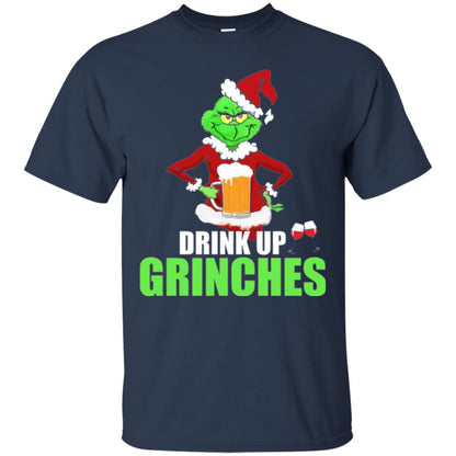 Christmas T-shirt Drink Up Grinches Navy
