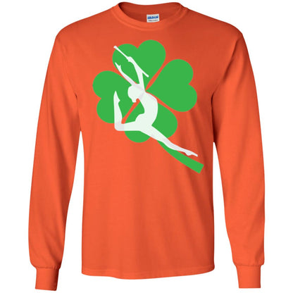 Baton Twirling Lover Saint Patrick's Day Orange