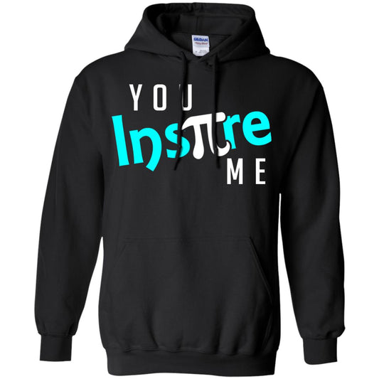 You Inspire Me Cool Pi Shirt For Pi Day Black