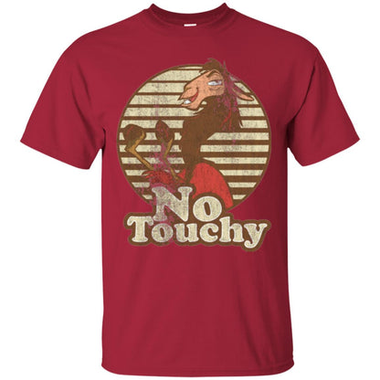 Llama T-shirt No Touchy Cardinal
