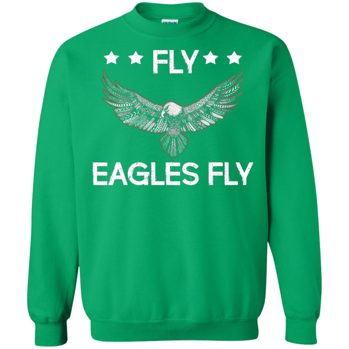 Flying Eagles Fly T-shirt Irish Green