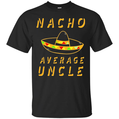 Family T-shirt Not Your Average Uncle Black