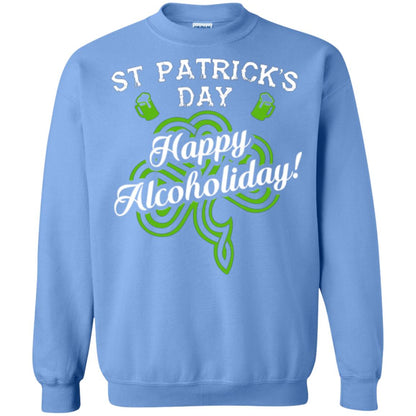 St. Patrick's Day T-shirt Happy Alcoholiday Carolina Blue