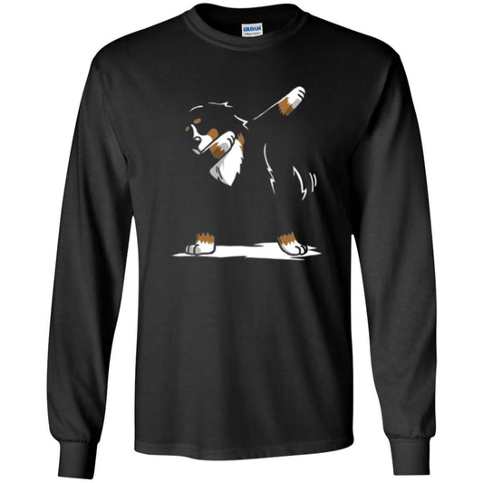 Dog Lover T-shirt Bernese Mountain Dog T-shirt Black